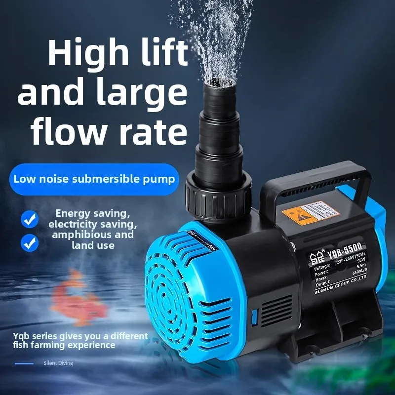 

Eco-Friendly Plastic Water Pump for Fish Tank Rockery & Waterfall Box Packing