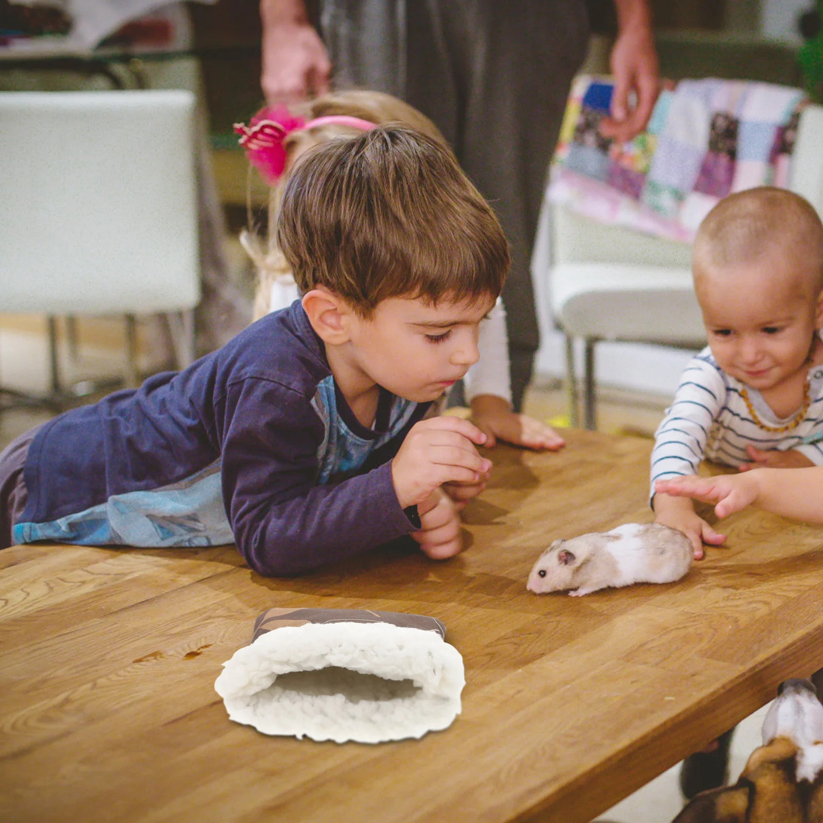 

Hamster Mats Blanket Bunny for Rabbits Pet Small Bed Cozy Nest Sleeping Cushion