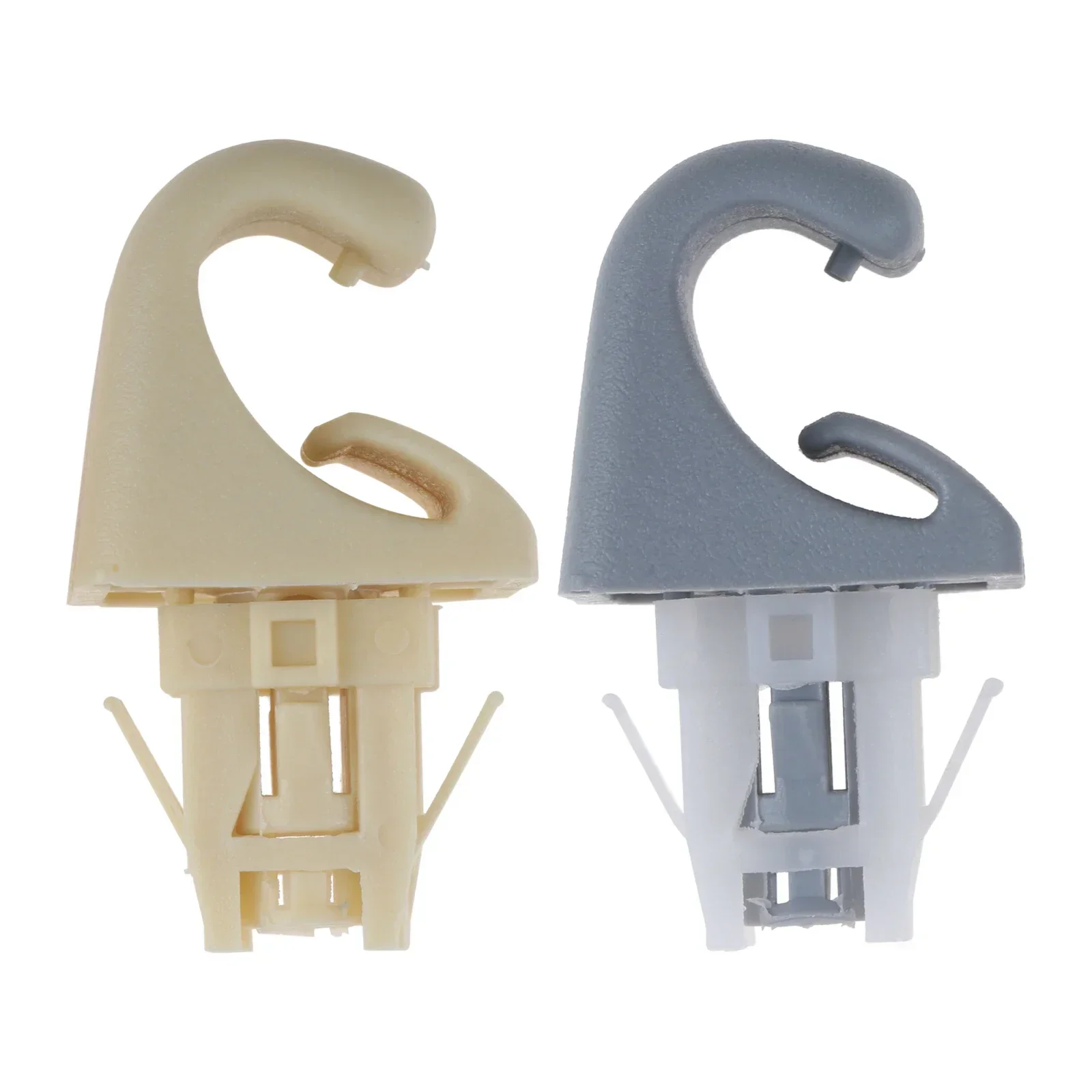 2Pcs Plastic Car Sun Visor Sunvisor Hook Bracket Clip Fastener for Toyota RAV4 Solara Camry Corolla Matrix Highlander Prius