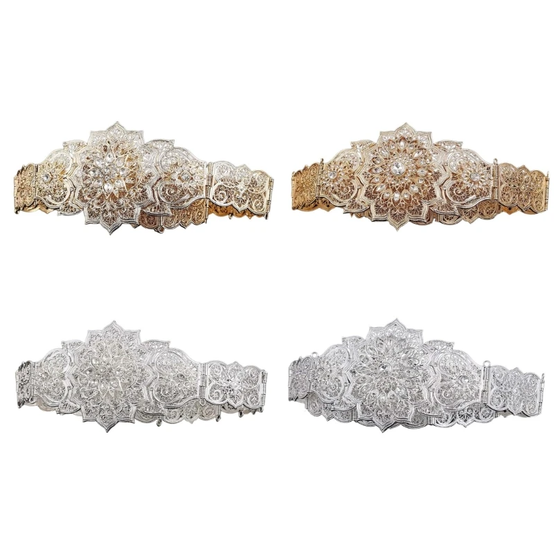 

Versatiles Jeans Decorative Belt Gothicism Men Women Waistband Exquisites Belt for Elegances and Comfortable