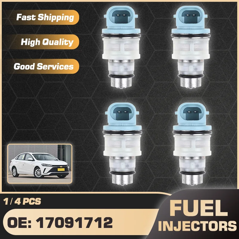 

17091712 2621902 Car Engine Fuel Injectors Nozzle For Chevrolet Monza 1.6L L4 1996 1997 1998 1999 2000 2001 2002 2003 93227671