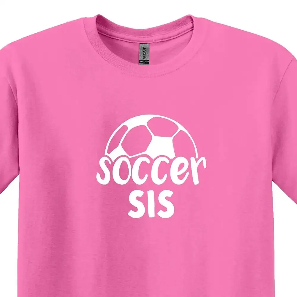 Custom Soccer Sister T Shirt Matching Family S For Sports Outfit Game Day