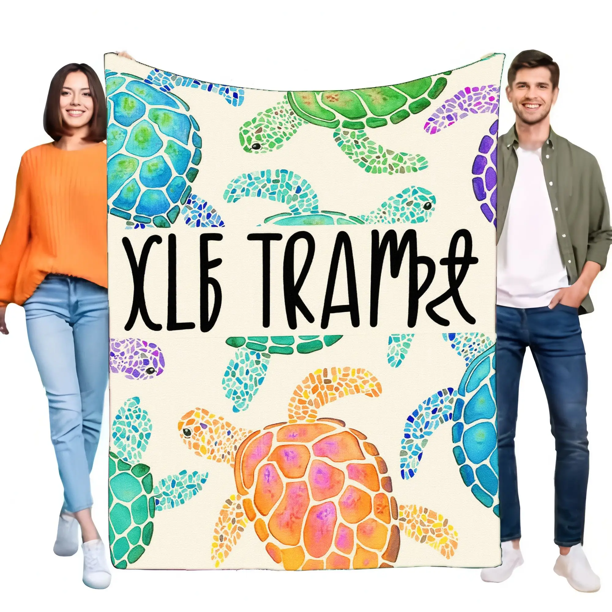 Vibrant Sea Turtle …