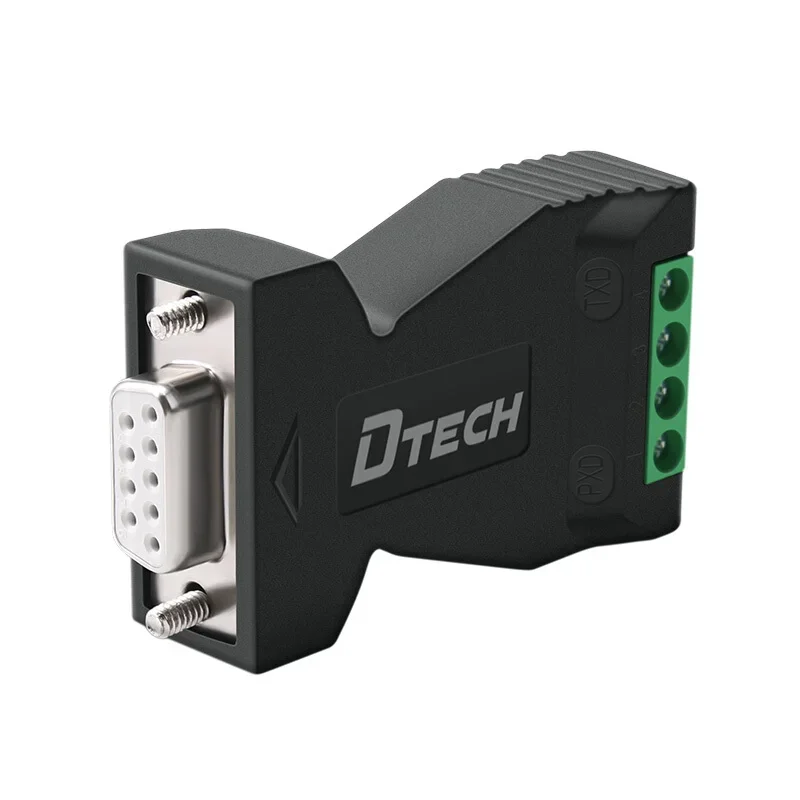 Hight quality mini RS-232 to RS-485 passive interface converter 485 converter DB9 to 3-wire terminal  adapter 1.2km