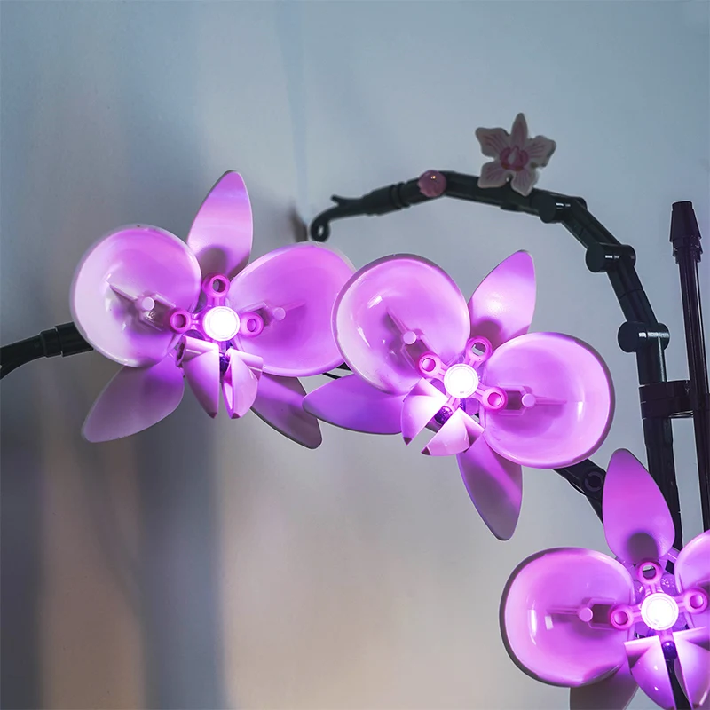 Brick Bling LED Light 10311 Set Suitable for Orchid Block Gifts (Lighting Accessories Only)