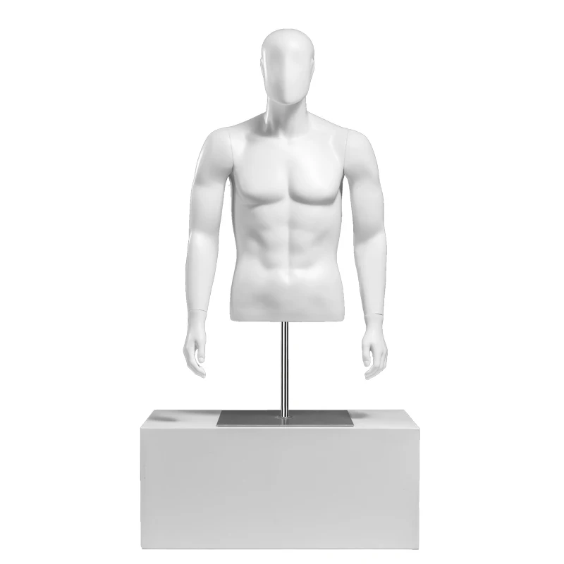 

Half-length clothing store window model full-length fake underwear display rack