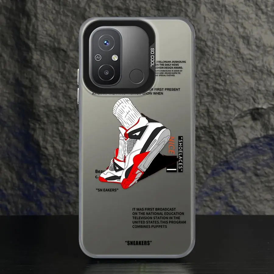 أحذية رياضية رائعة على الموضة حافظة لهاتف Xiaomi Redmi 12C 14C A1 A3 A2 Plus 13 13C A3x 12 A4 #2