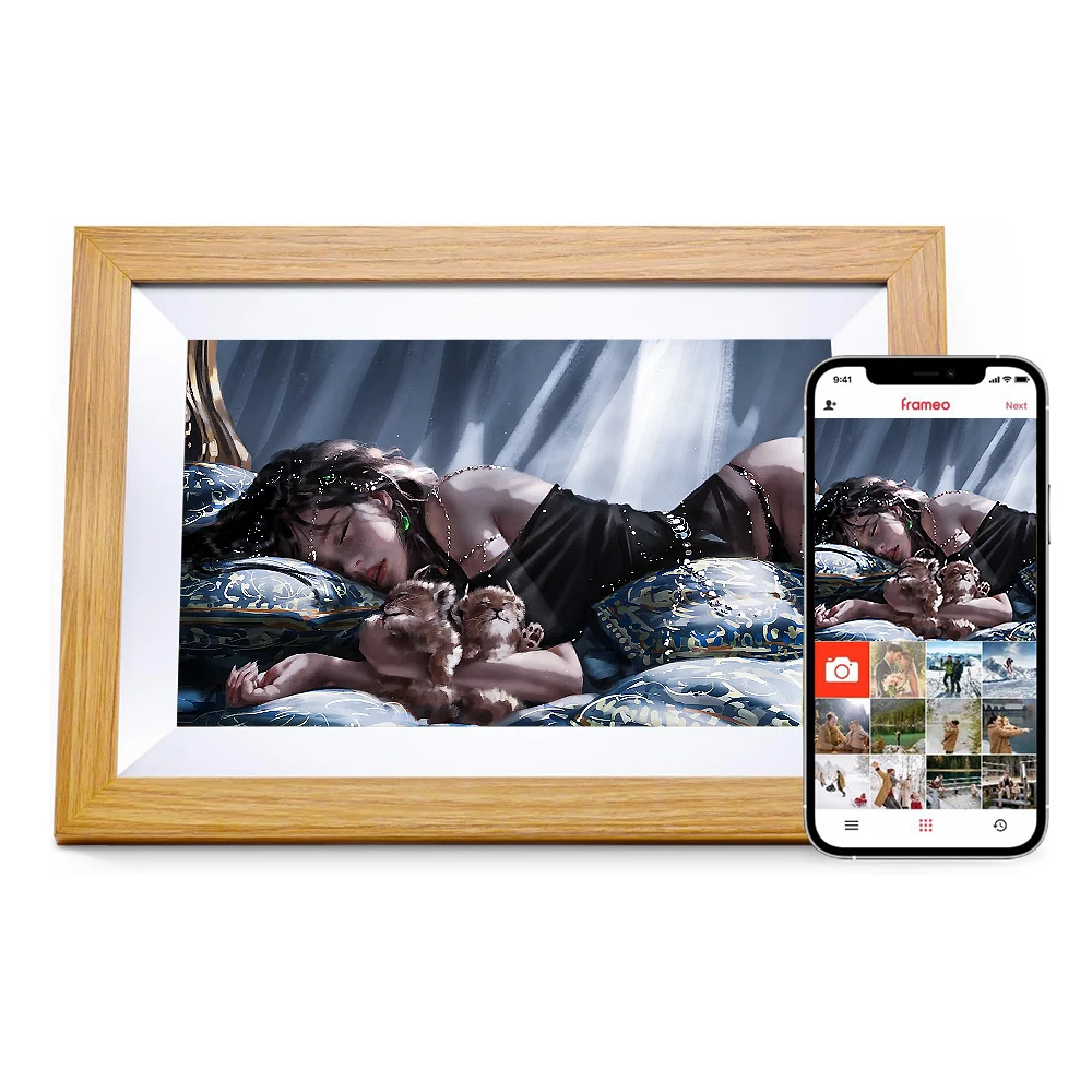 Multi-Function 10.1 Inches Digital Frame Smart with Touch Screen Wifi  Picture Frame Modern