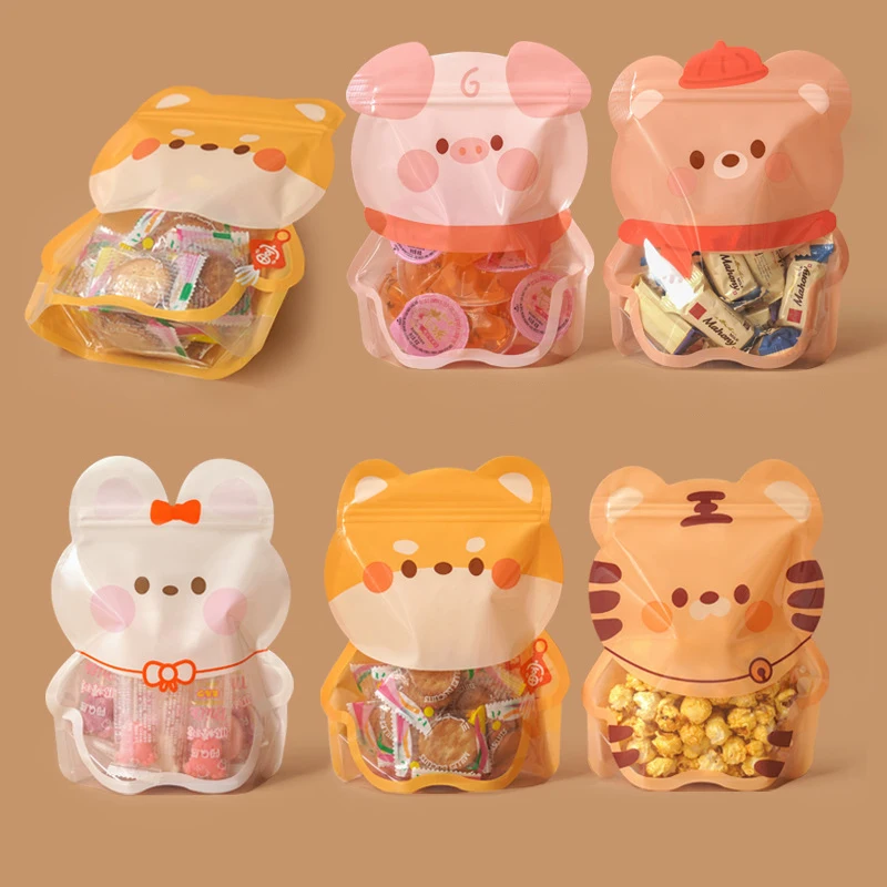 Pochettes à Fermeture Éclair Imprimées Personnalisées, en l'horloge Recyclé, de Forme Spéciale, Sacs en Mylar de 14 28 3.5g, Bonbons Gummies Ex, 20 00 Pièces