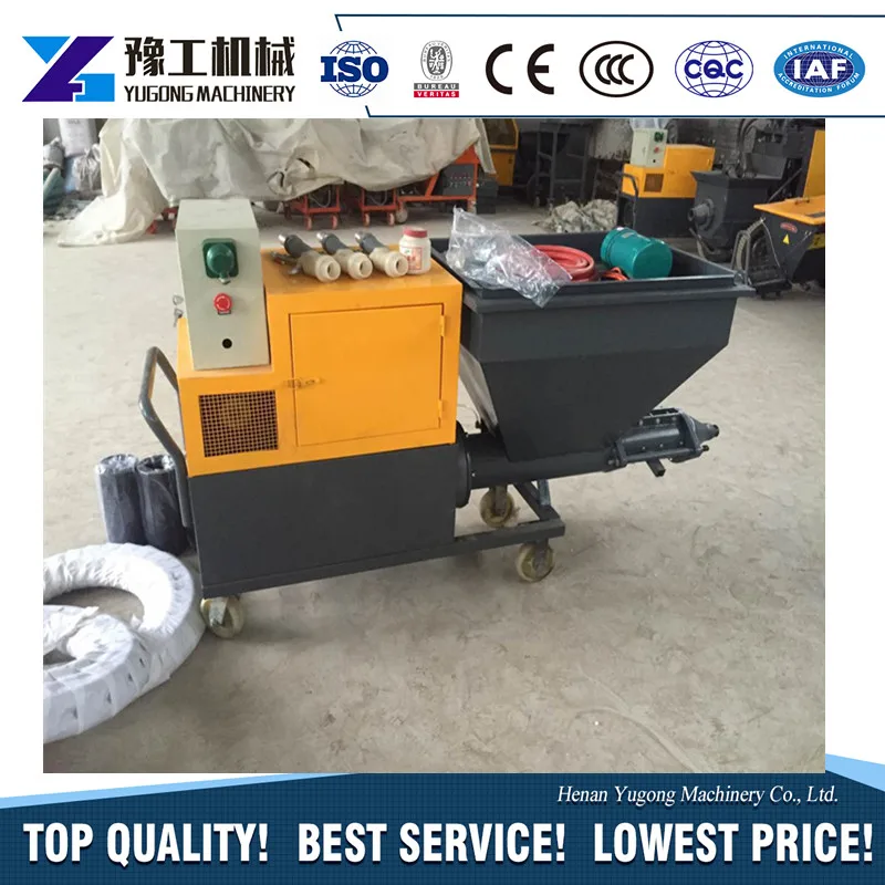 YG Hot Sale Mortar Cement Mortar Spraying Machine Factory Direct
