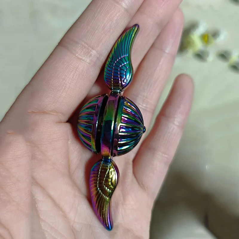 Spinner à doigt en métal, toupie Fidget tdah, soulagement de l'anxiété, cadeaux pour adolescents, garçons, enfants et adultes, idées cadeaux de fête