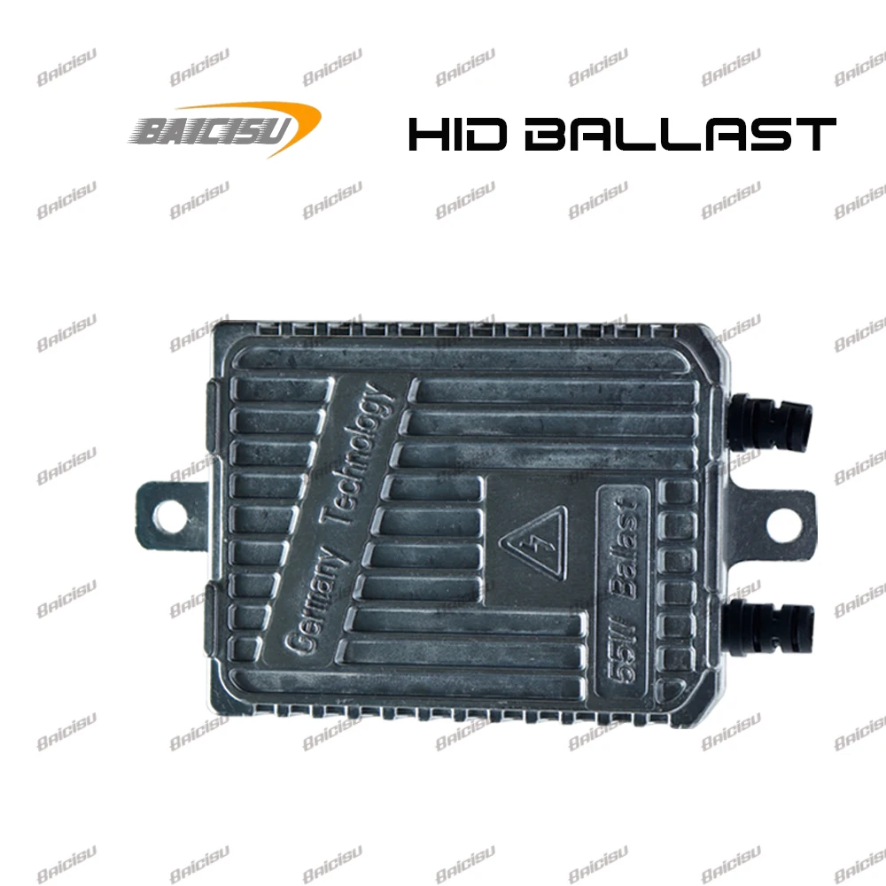 BAICISU 1pc 12v55w Ac 100% Slim Xenon Ballast Fast Start 55w Quick Bright For Light Ballasts transformer