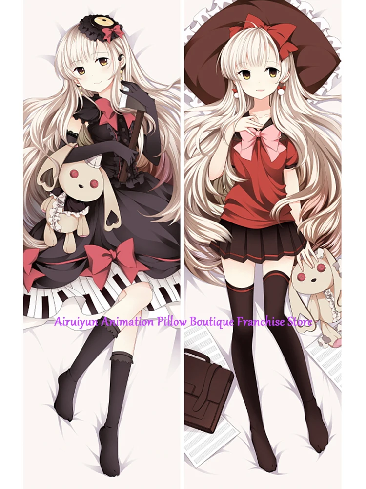 Anime Dakimakura Pillow Case Beautiful Girl Sexy and Busty Beautiful Girl Double-Sided Halloween Decoration