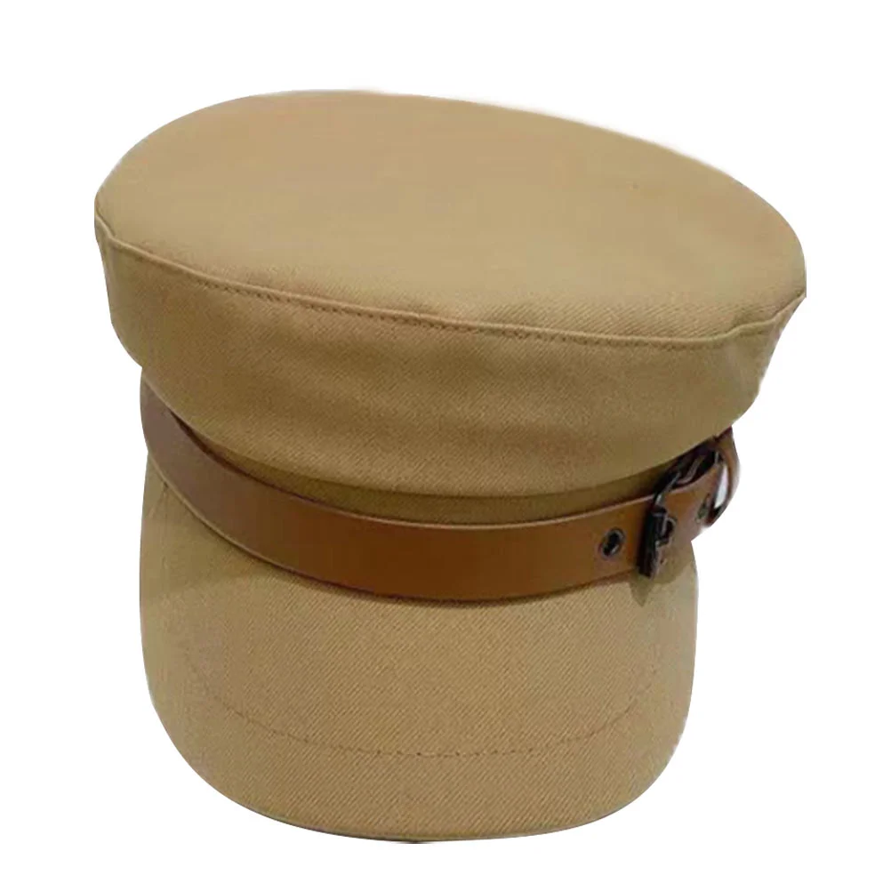 

Buckle Beret Korean Berets Berret Hats for Women Lady Peaked Caps All-match Stylish French Horn Woman