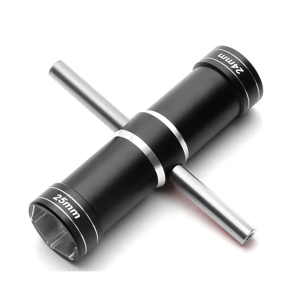 Metal Tools 4.0mm 5.5mm 24mm 25mm Cross Wheel Hubs Wrench Hex Hexagonal Sleeve For 1/5 Arrma Traxxas HPI Baja KM RV 5B 5T 5SC LO
