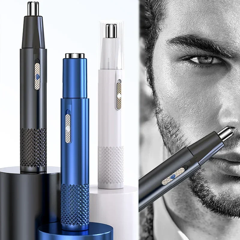 Nose Hair Trimmer USB Charging New High Quality Electric Portable Men Mini Nose Hair Trimmer