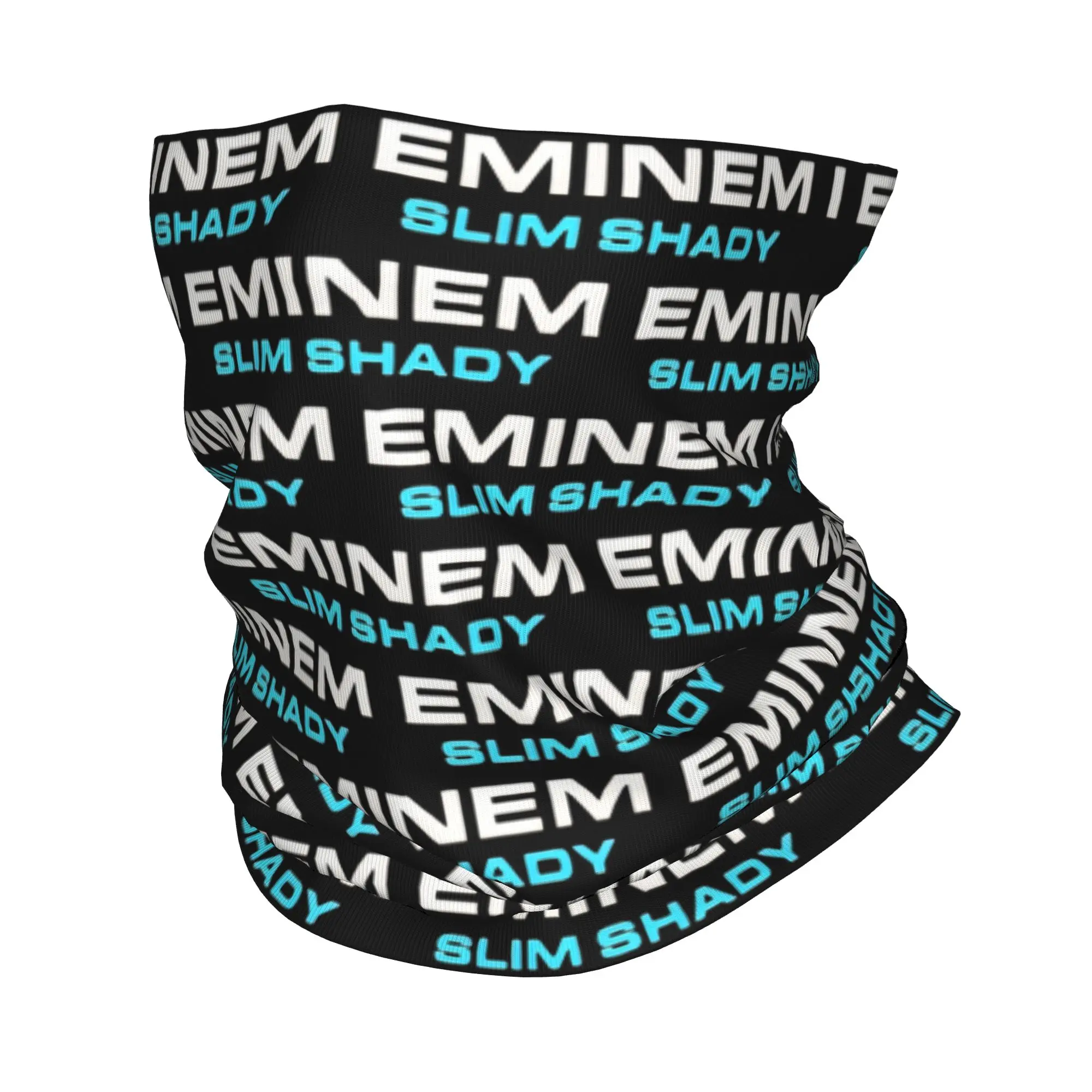

Бандана с логотипом Eminems, гетры с защитой от ультрафиолета, шарф для лица, чехол, американская поп-музыка, хип-хоп, рэпер, повязка на голову, трубка, Балаклава