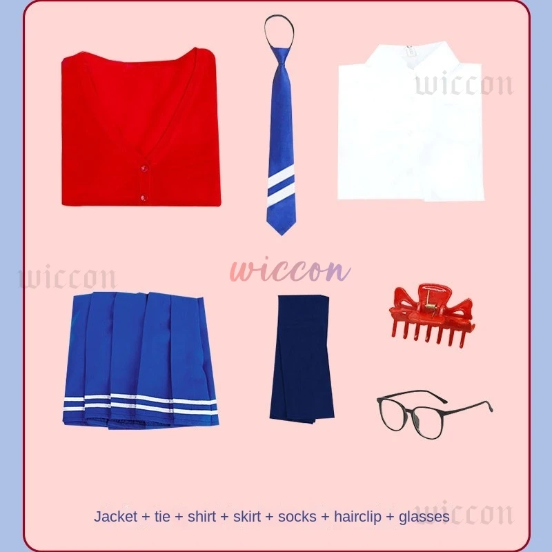 Mila Gioco Cosplay MiSide Pazzo Miла Мита Mila Mita Costume Cosplay Ragazza Scuola JK Uniformi Parrucca Vestito per Donna