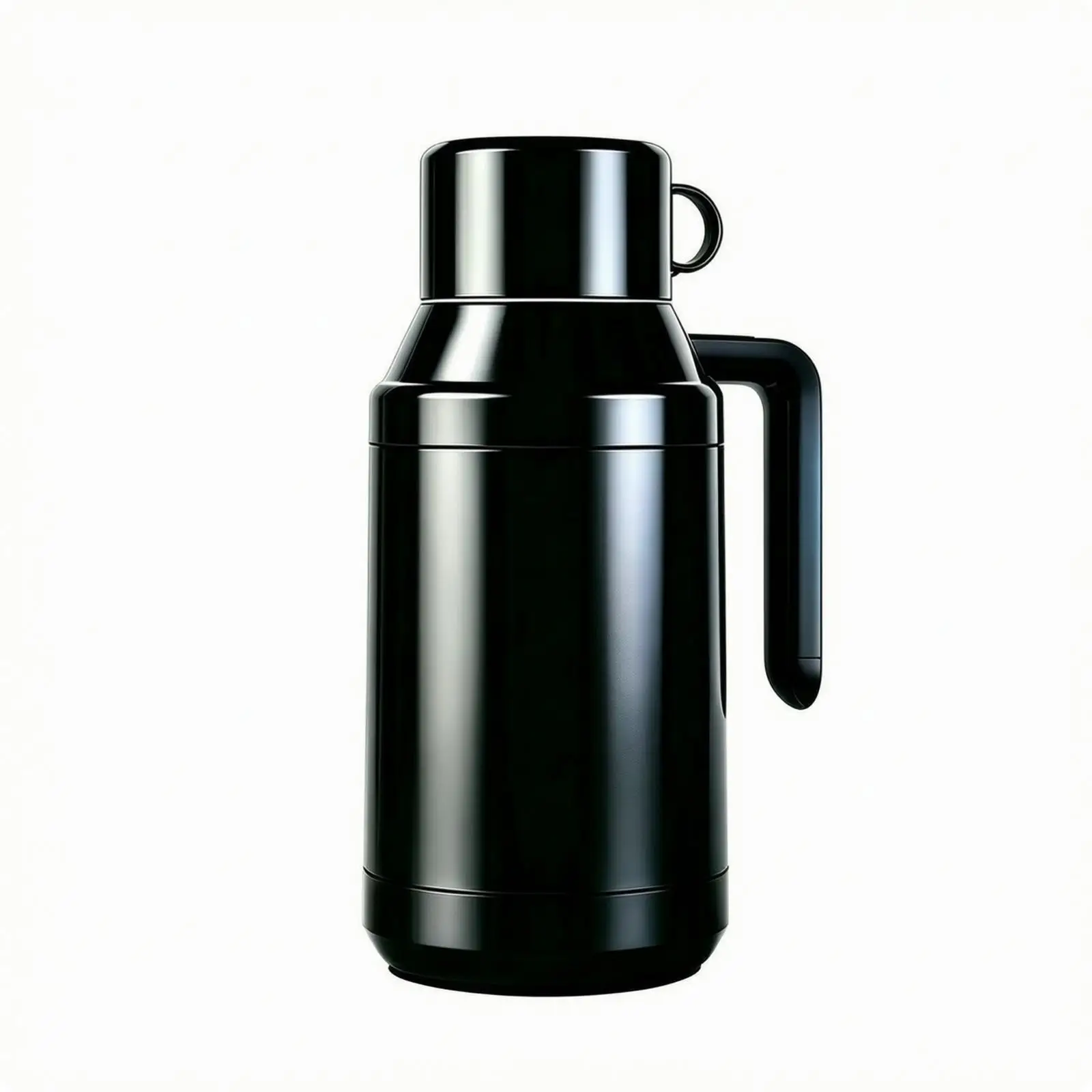 Stainless Metal Car Kettle | Vehicle Electric Kettle, Handled Cylindrical Body, for Cars