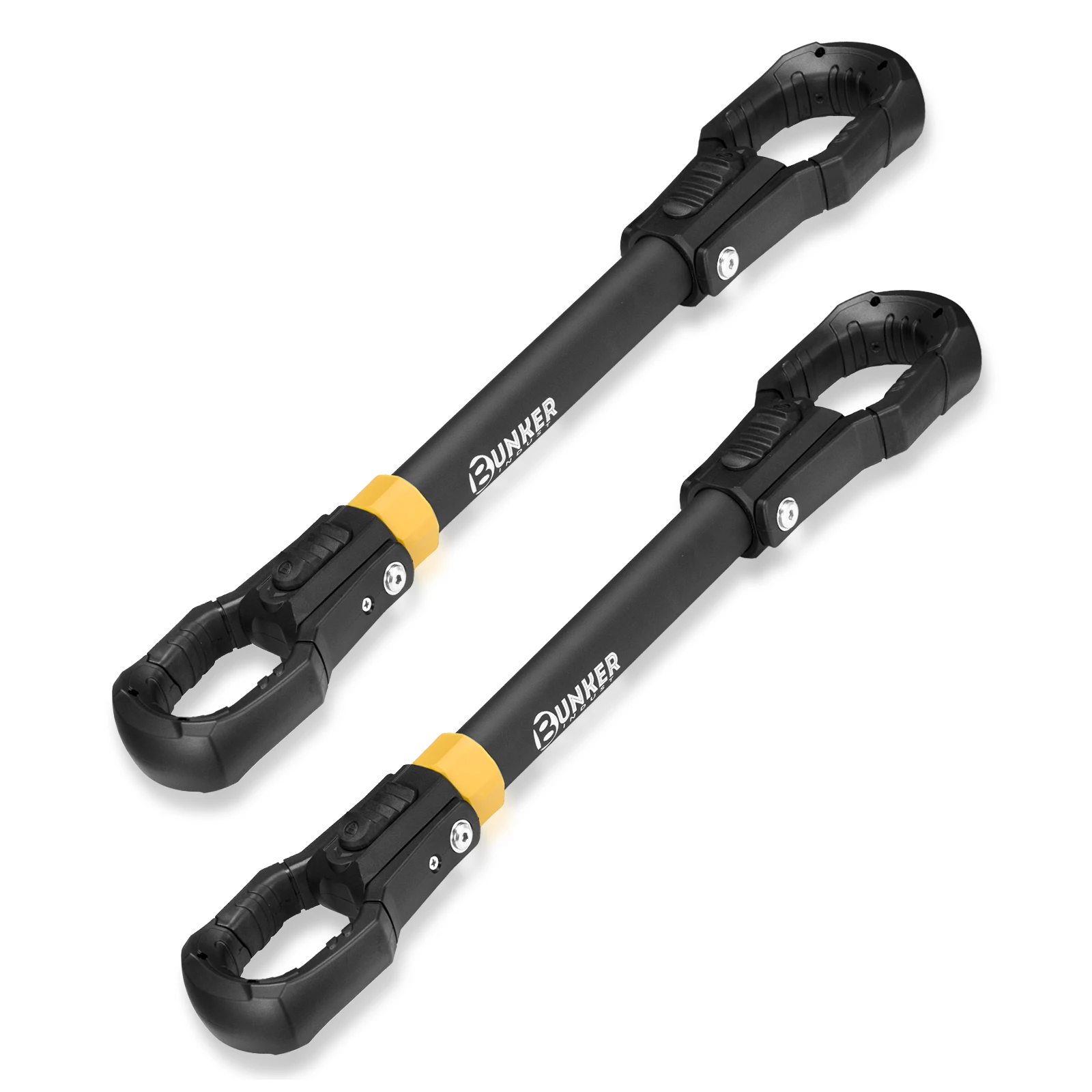 

BUNKER INDUST Universal Bicycle Crossbar Adapter for Bike Rack Mounting Durable Lightweight Aluminum Alloy Cycling Accessories