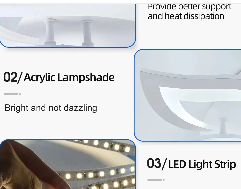 

LED Chandelier Decoration home Ceiling Light For Living Study Room Bedroom Ceiling Lamps Indoor Lighting Luminaire Deco Fixtures