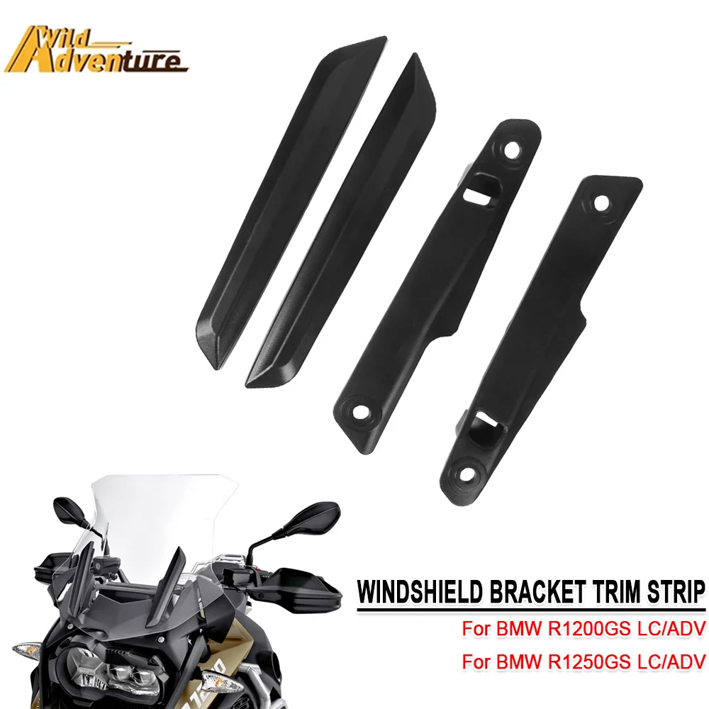 

R1200GS ADV Reinforcement Windshield Bracket Trim Strip Windscreen Support Adjustable Lifting Holder For BMW R1200 GS R1250GSA