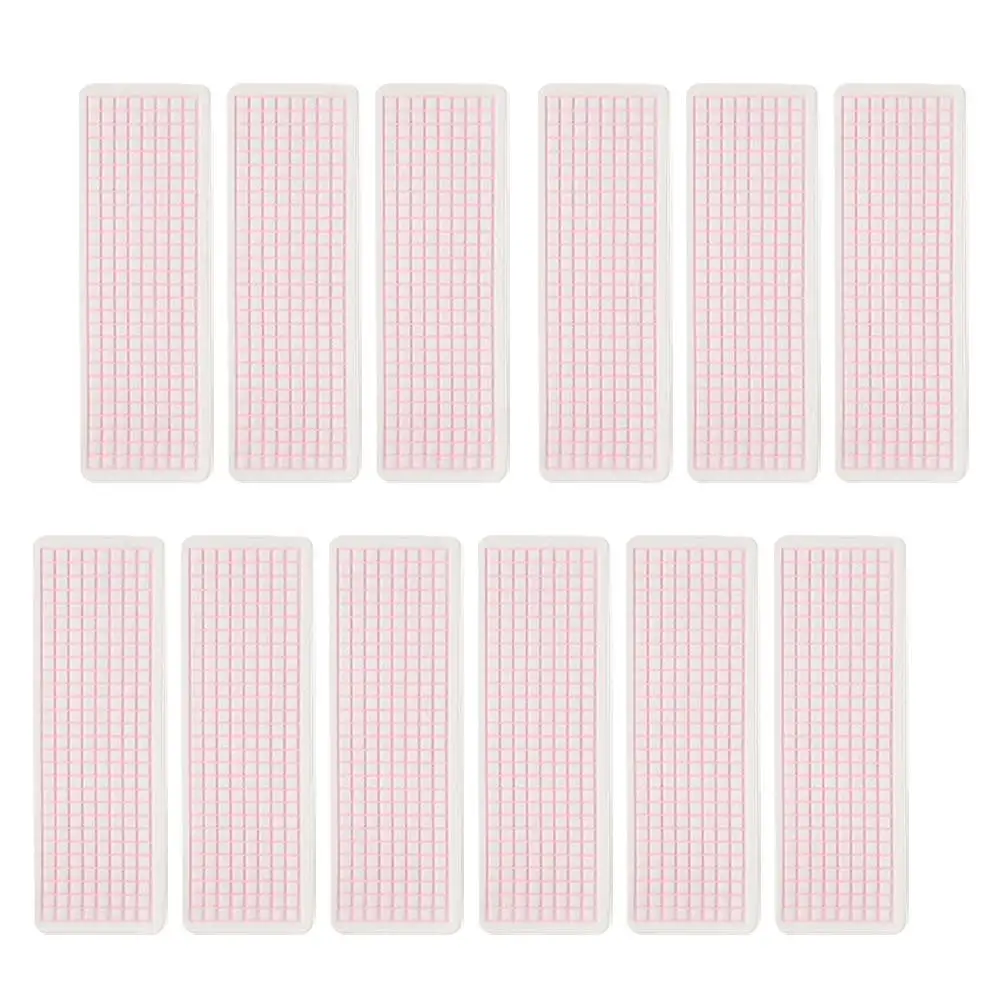 

40 Pcs Tape Boards Pink 5x15 Round Corner 60 Silk Sub Packing Plates for Washi Tape Boards Scrapbooking Storage
