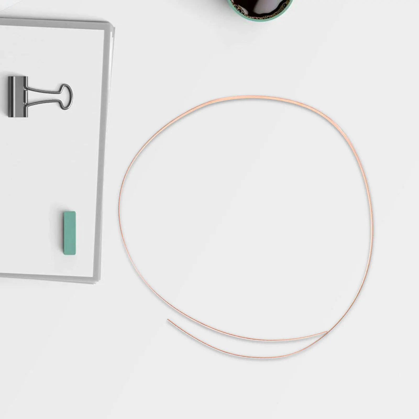 

Copper Flat Bar Strong Wear Resistant Easy to Cut for Connection Bus Bar DIY Craft Supply Copper Strips