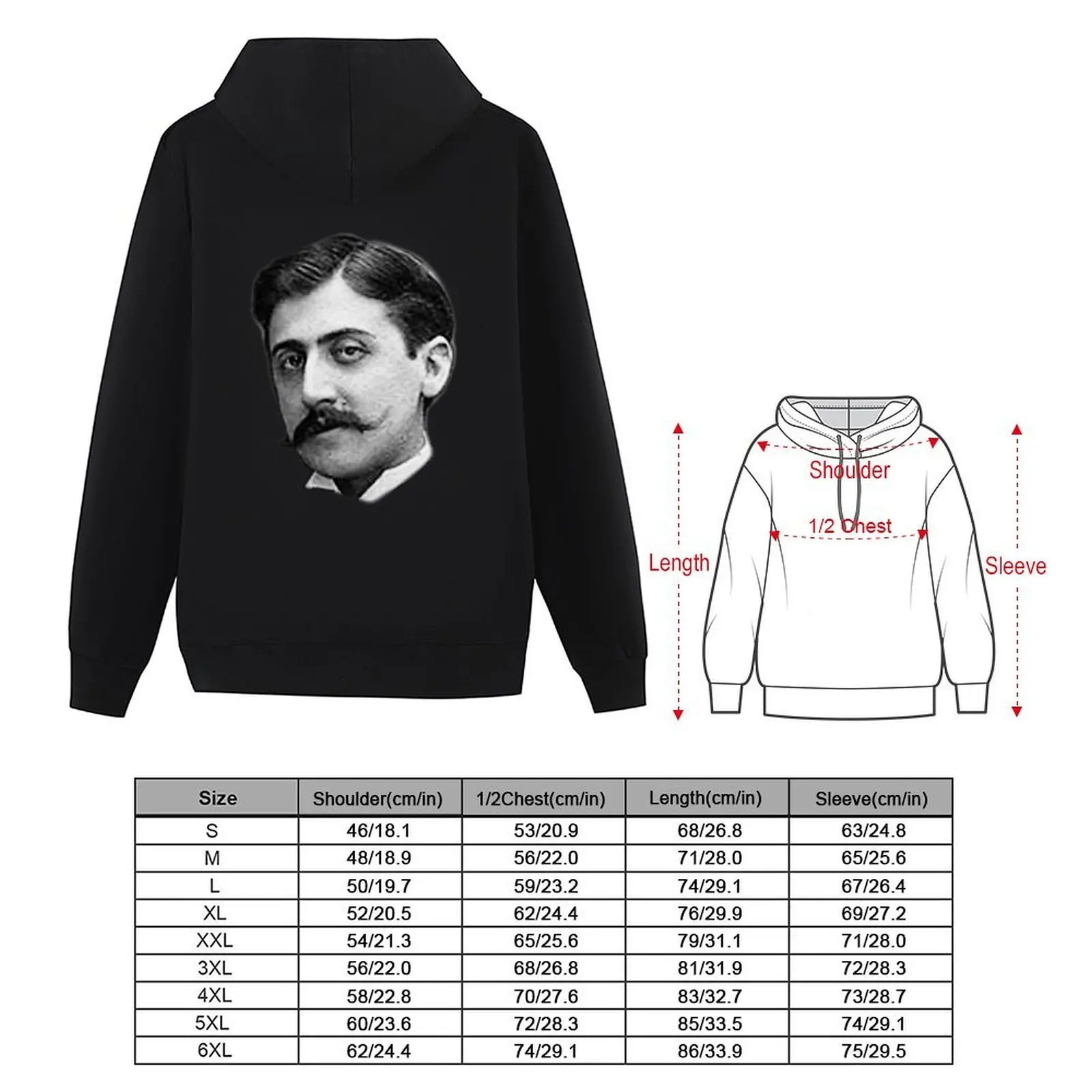 Proust толстовка с капюшоном, корейская одежда, модная мужская одежда в стиле аниме, осенняя одежда, толстовка с капюшоном для мужчин