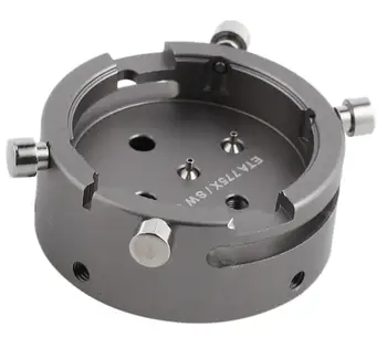 Suporte de movimento de relógio de liga de alumínio de alta qualidade eta 7750 7751 7752 7753 sw500 ferramentas de reparo de relojoeiro assento de fixação de movimento