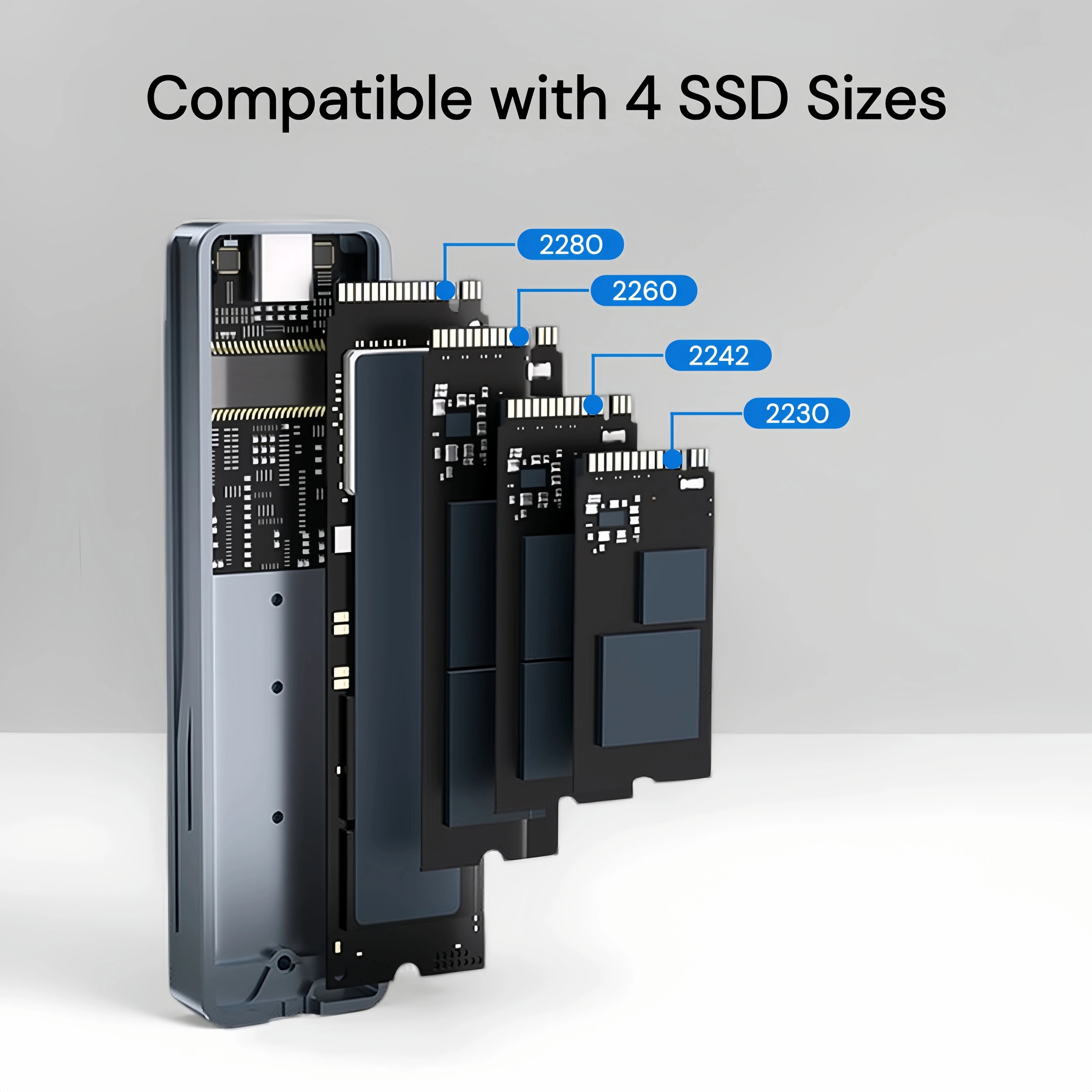 M2 SSD 케이스 NVMe SATA 듀얼 프로토콜 1 - External Nvme Ssd 리뷰 및 가격