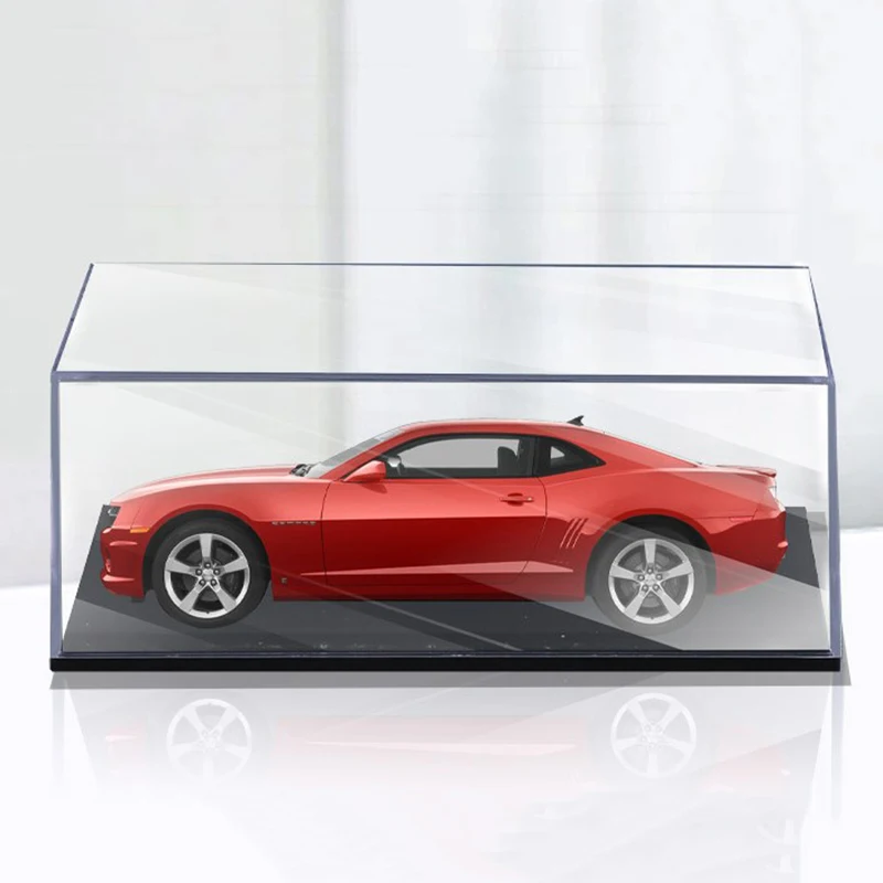 1Pcs Transparent Display Box Model Car Model Dust Cover Acrylic Box Display Rack