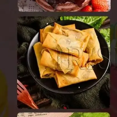 2800W Roast Duck Pie Crust Machine Pancake Machine 220V Thousand Layer Cake Making Machine Spring Roll Skin Forming Equipment