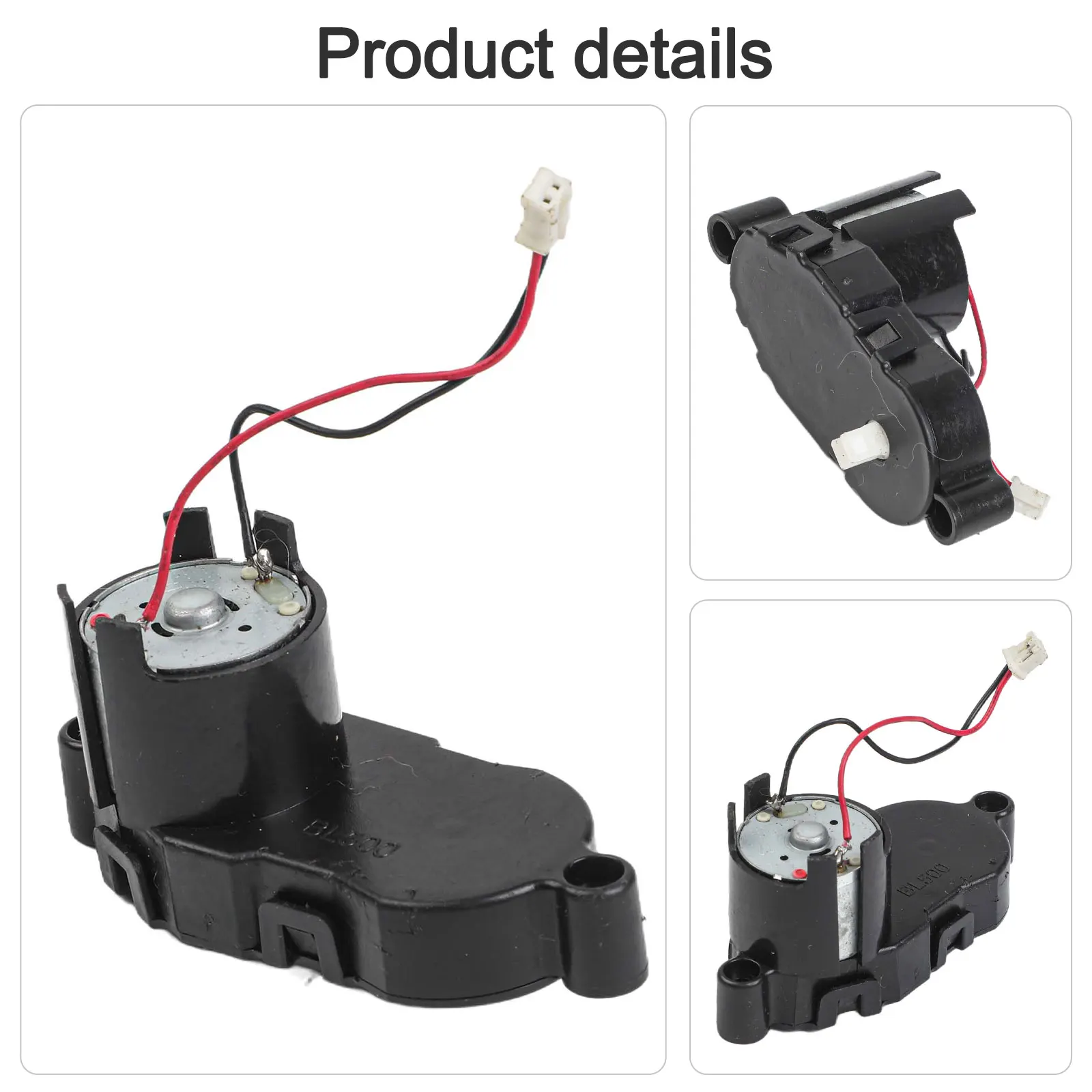 For Cecotec For Conga BL500/T2/T3/1290/1390/1490/1590 And For Redmond R500 Vacuum Replacement Side Brush Motor For VCR16