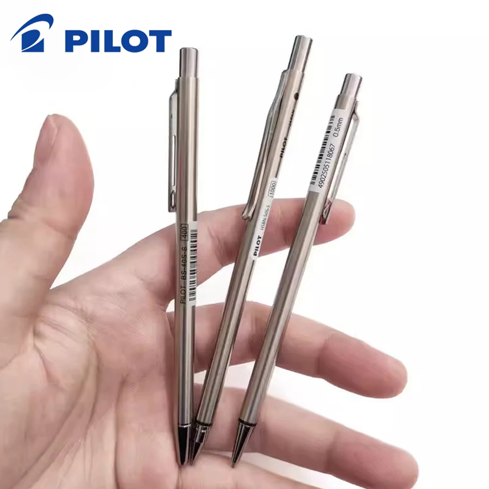 

Механический карандаш PILOT 0,5 мм BIRDIE MINI с металлическим держателем HS-40S-S, для письма/рисования, художественные принадлежности, японская канцелярия, 1 шт.