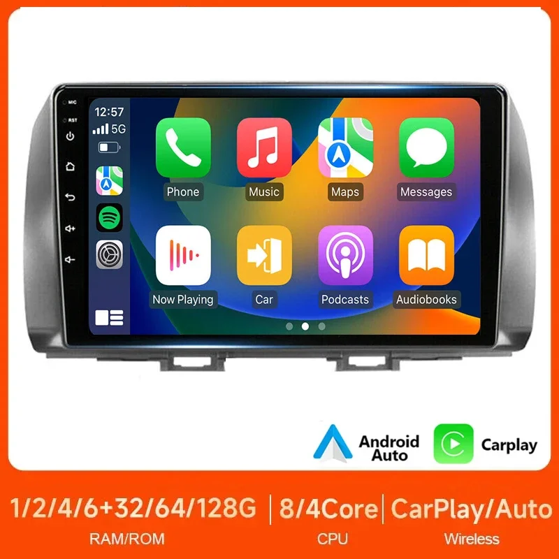 

8G+256G Car Radio For Toyota Bb QNC20 Daihatsu Materia Coo 2005-2015 2016 DSP 4G SIM Auto wireless CarPlay GPS Head Unit