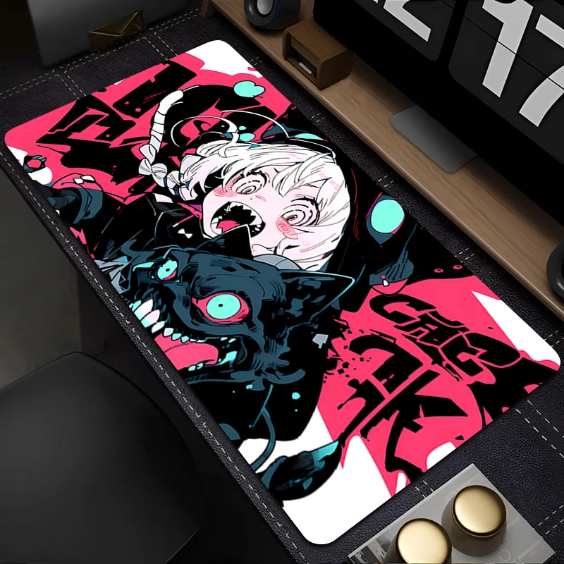 

Mouse Pad PC Accessories Cartoon Keyboard Pad Office Desk Mat Anti Slip Mousepad Natural Rubber Gaming Anime Girl Extended Pad