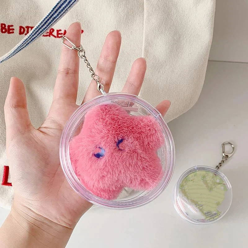 Clear Plastic Badge Holder Clip Bag 58cm 75cm With Keychain Waterproof for Access ID Bank Card Storage