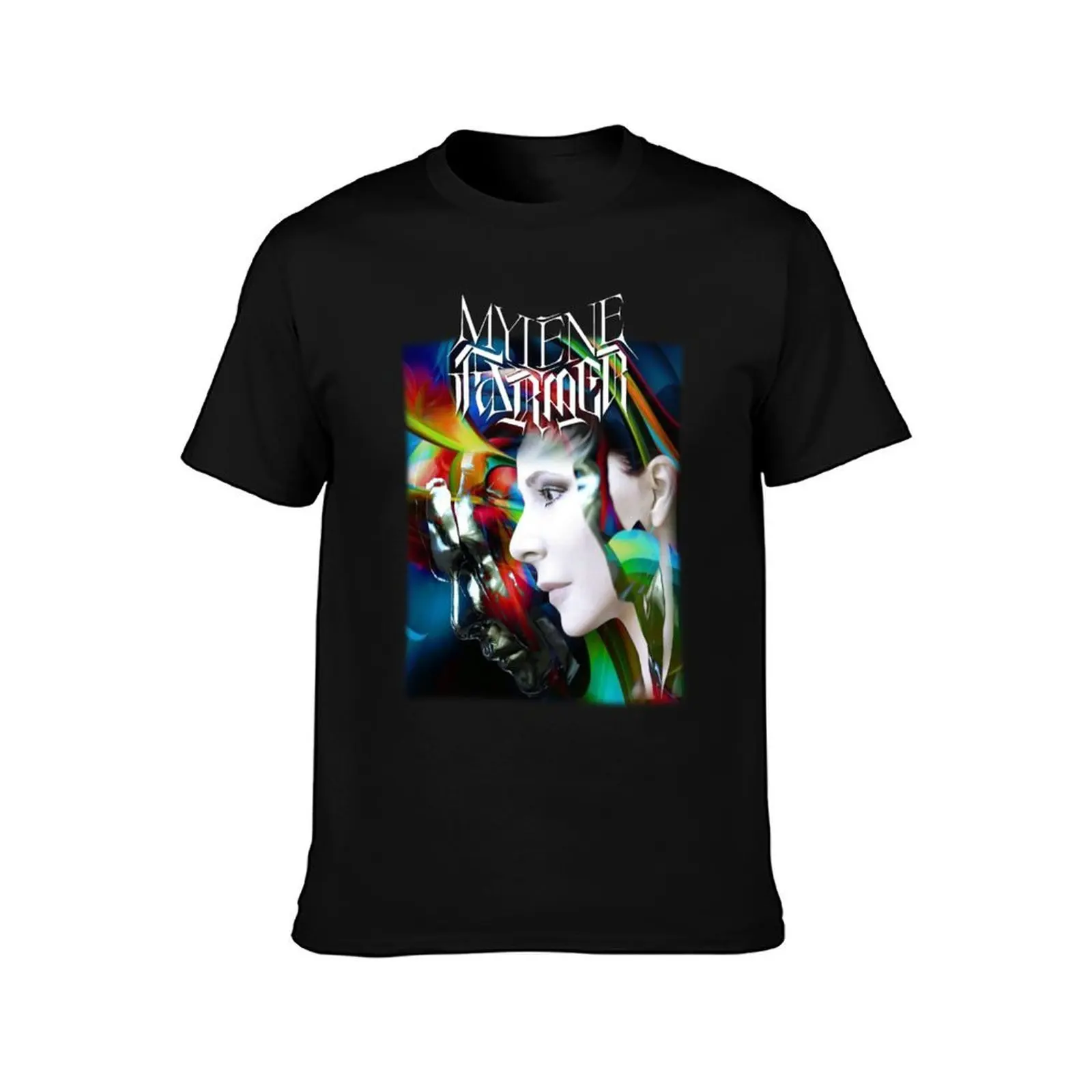 Mylene_Farmer_L'Emprise_By MusicArtFantasy Store T-Shirt Basic Short Sleeve Cotton Blend T-Shirt