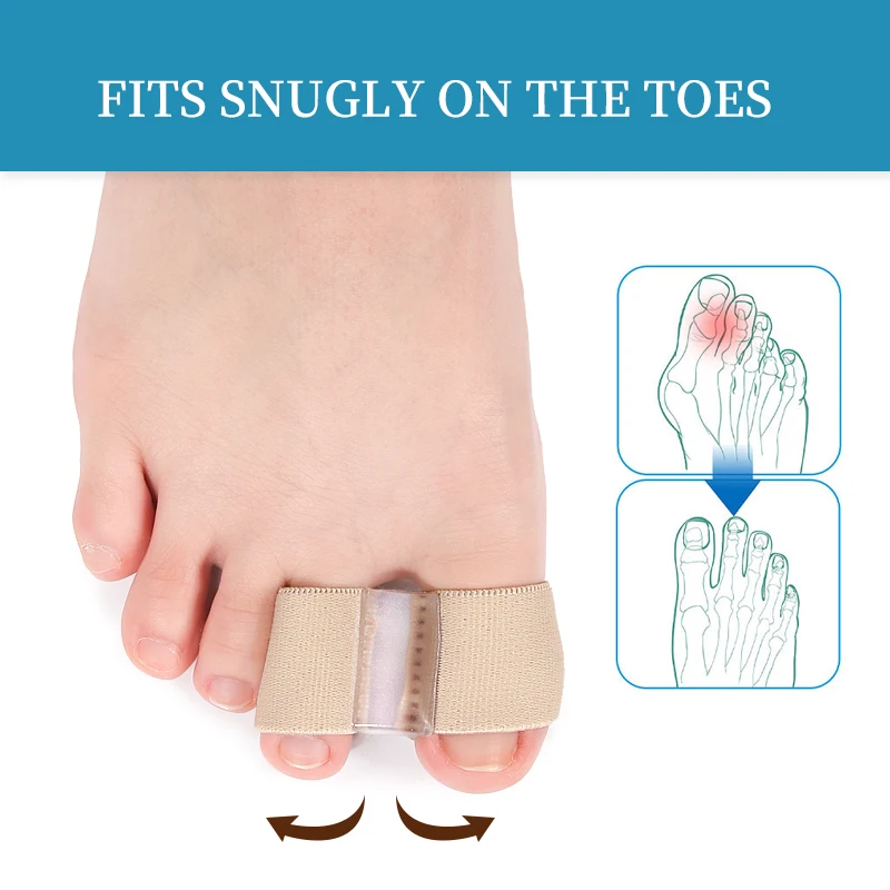 Say Goodbye to Bunion Pain - Universal Fit Toe Corrector & Separator for Men and Women