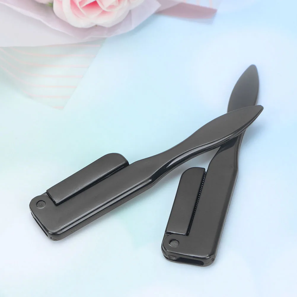3Pcs Foldable Eyelash Combs Eyebrow Brushes Portable Practical Makeup Tool Eyebrow Lash Grooming Folding Eyelash Combs
