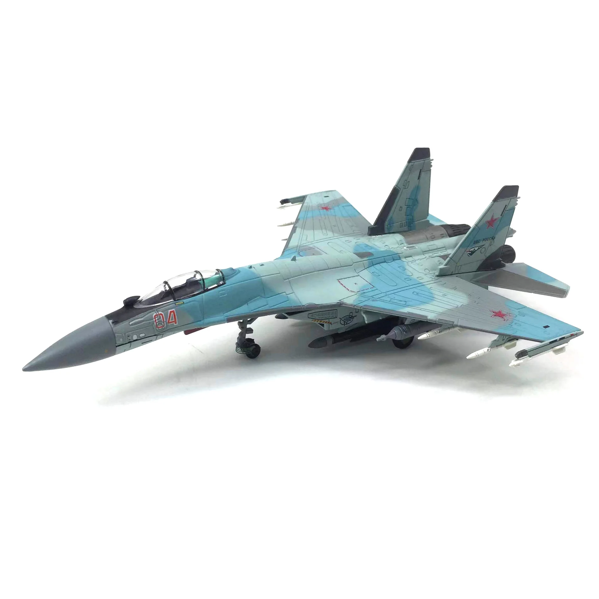 

1/100 Russian Su-35 Super Lateral SU-35 Fighter Simulation Alloy Military Model Finished Ornaments