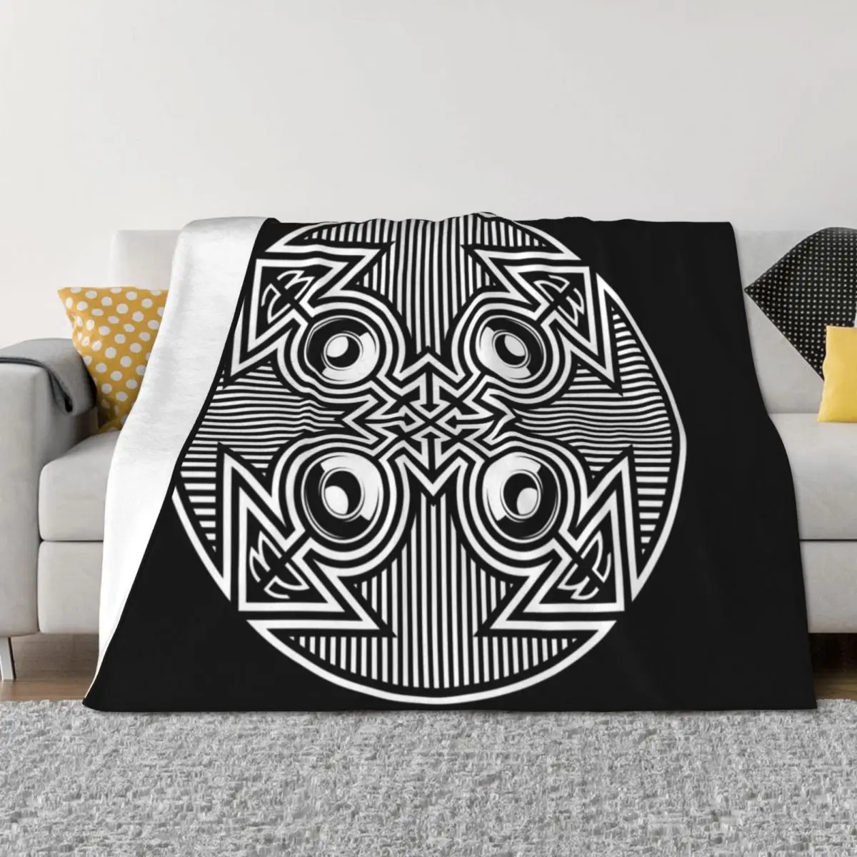 

23SP016 - Tekno 23 speaker Throw Blanket Summer Beddings Flannel Winter beds Blankets