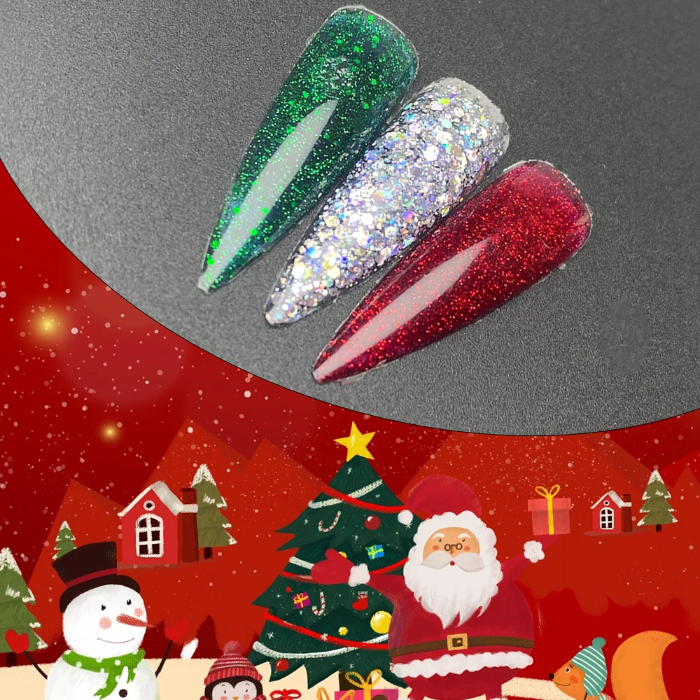 Jillnails Christmas Nails Gel Nail Builder Extension Hema TPO Free 100g/50g Gel per modellare le unghie