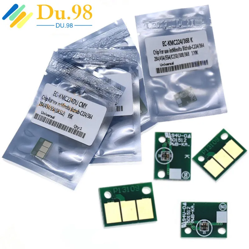 20PC DR313 DR512 Bizhub 558 Bębna Chip do Konica Minolta C258 C308 C368 C458 C558 C658 C224 C284 C364 C284E BH 224 284 454 454e