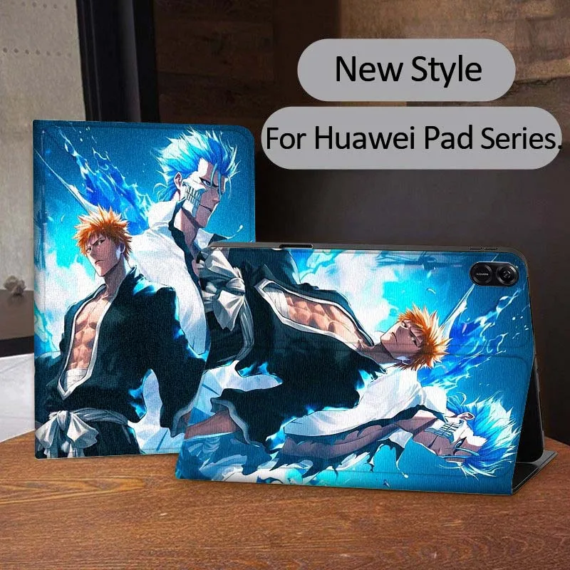 بليتش أنيمي الفن نمط ل MediaPad MatePad Air SE Pro M6 M5 M2 T10s T5 10 11 12.6 11.5 12X10.8 بوصة 10.1 اللوحي #4