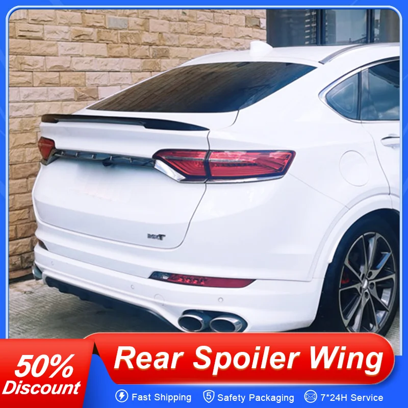 

For Geely Tugella Xingyue FY11 2019 2020 2021 2022 Rear Trunk Lid Car Spoiler Wing FRP Carbon Fiber Exterior Tuning Accessories