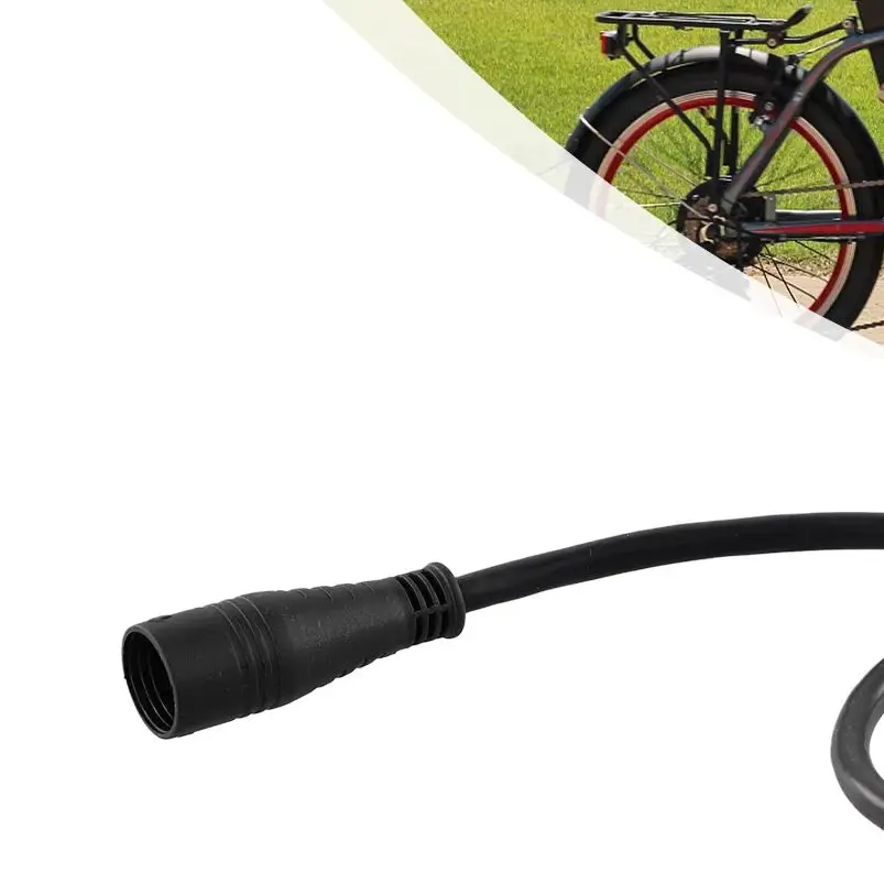 

Electric Bicycle Motor Extension Cables Waterproof 9-Pin 1000W Julet 60cm Cables E-Bike Motor Extension Cables Cycling Accessory