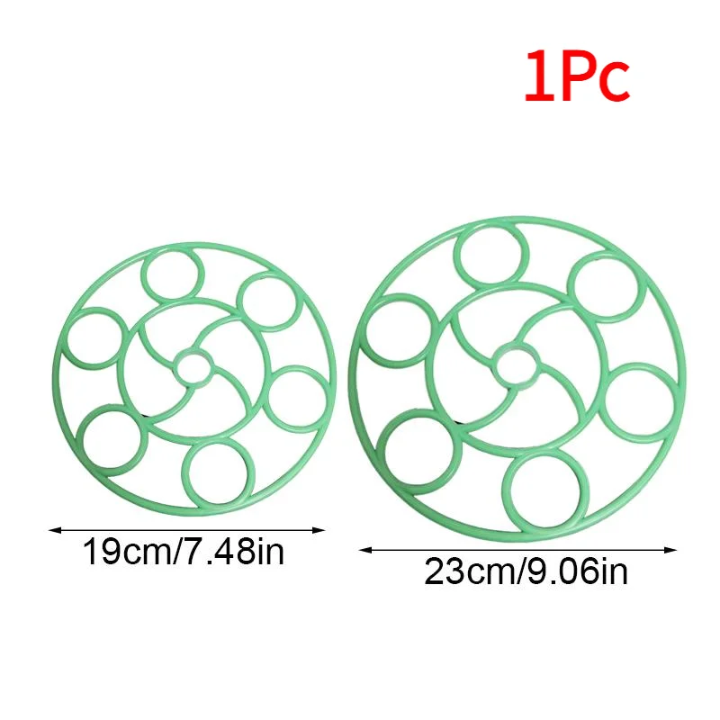 1Pc Single-layer Plants Support Climbing Vine Flower Brackets Plastic Flat Frame Strawberry Growing Stakes Garden Inserts Stand‘