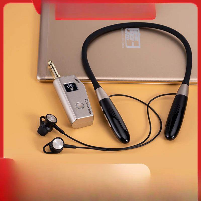 

LPTA wireless monitoring headphones, neckband live streaming mobile phone sound card, universal high battery life